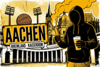 Aachen Ultra Aufkleber kaufen – Vinyl Sticker für die Kurve, wetterfest