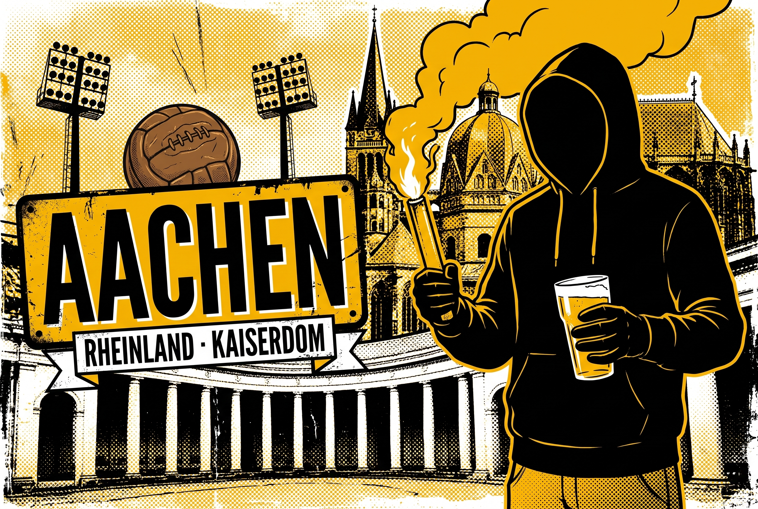 Aachen Ultra Aufkleber kaufen – Vinyl Sticker für die Kurve, wetterfest