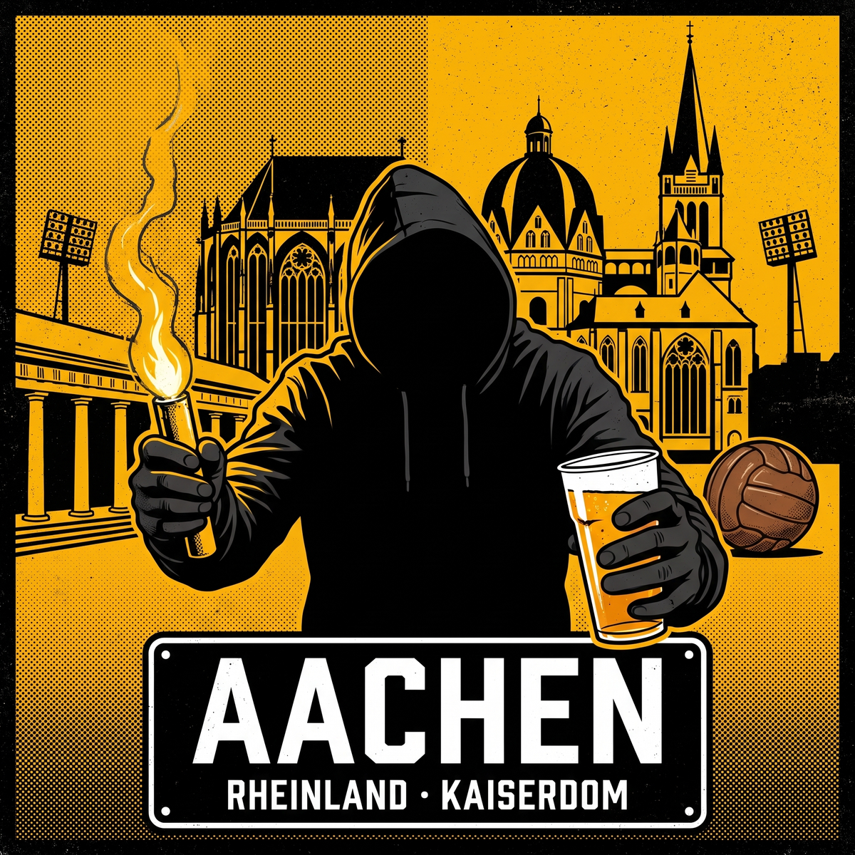 Ultra Sticker Aachen kaufen – Vinyl Sticker für die Kurve, wetterfest