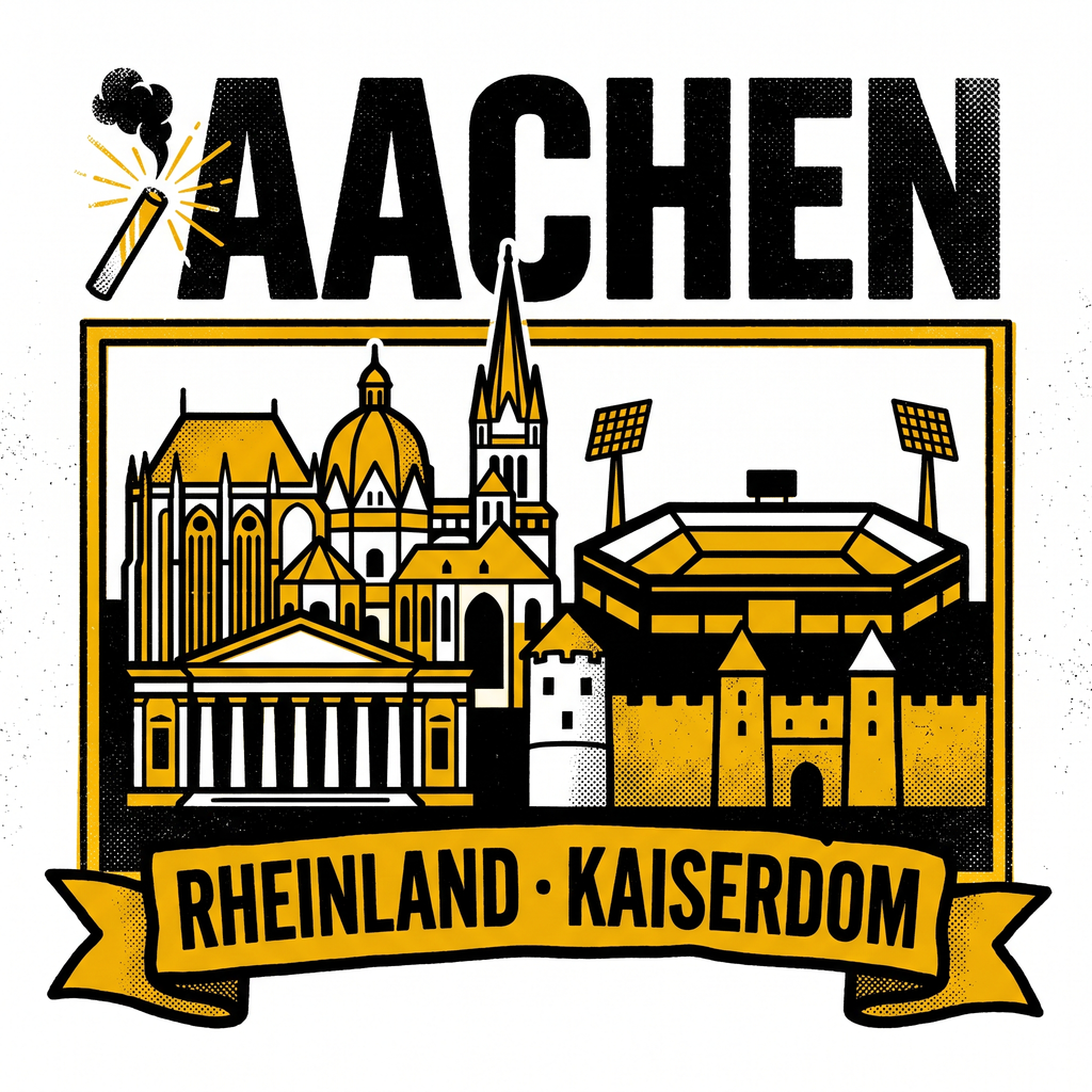Ultra Aufkleber Aachen kaufen – Vinyl Sticker für die Kurve, wetterfest