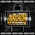 Aachen Fußball Sticker kaufen – Vinyl Sticker für die Kurve, wetterfest