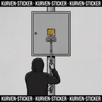 Fußball Aufkleber Aachen kaufen – Vinyl Sticker für die Kurve, wetterfest – mit Sticker-Aufkleberstab