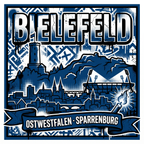 Fußball Sticker Bielefeld kaufen – Vinyl Sticker für die Kurve, wetterfest