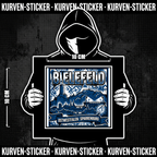 Fußball Sticker Bielefeld kaufen – Vinyl Sticker für die Kurve, wetterfest – Charakter haelt den Sticker