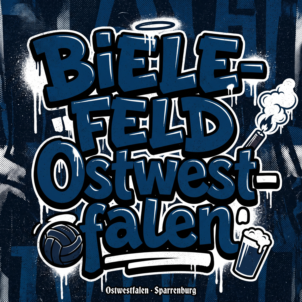 Bielefeld Ultra Aufkleber kaufen – Vinyl Sticker für die Kurve, wetterfest