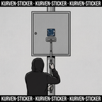 Bielefeld Ultra Aufkleber kaufen – Vinyl Sticker für die Kurve, wetterfest – mit Sticker-Aufkleberstab