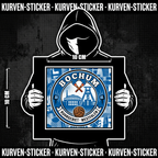 Bochum Fußball Aufkleber kaufen – Vinyl Sticker für die Kurve, wetterfest