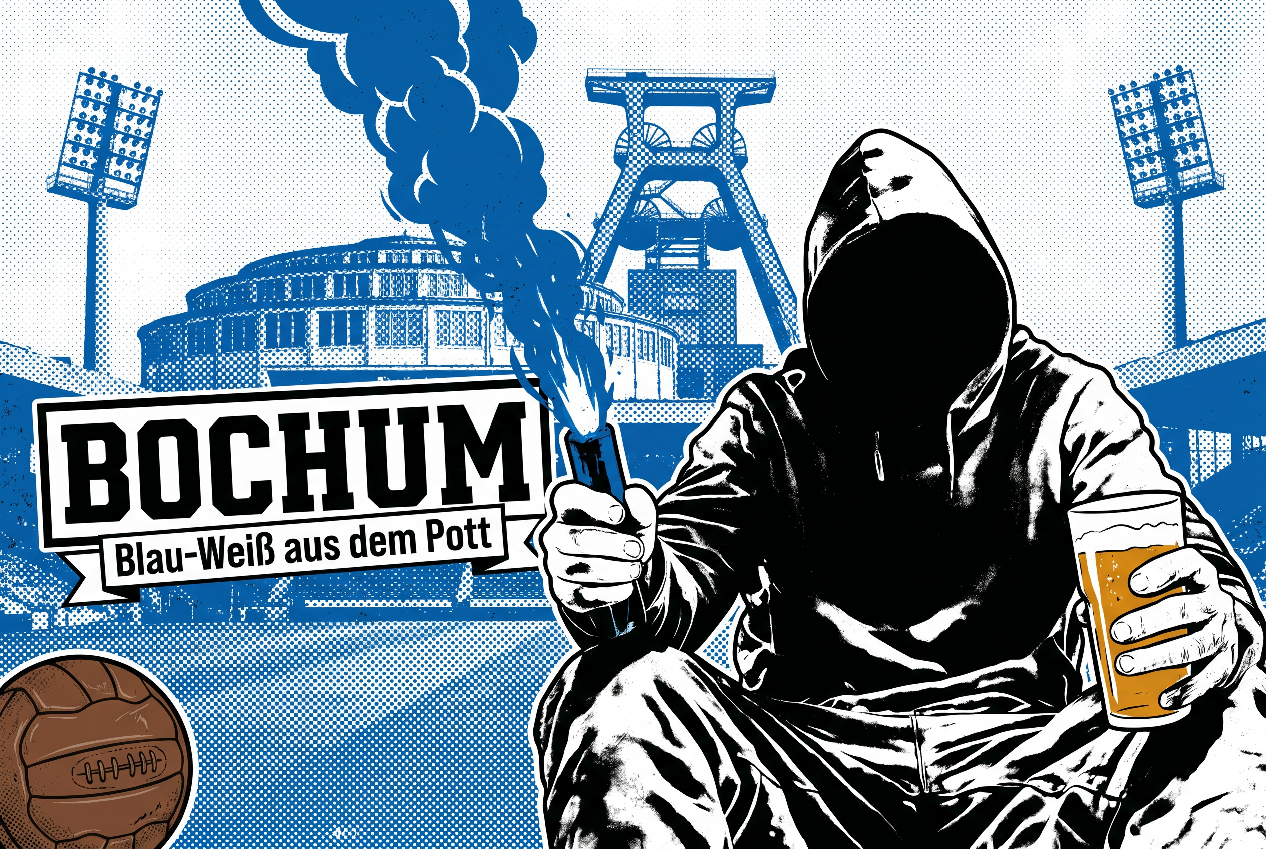 Bochum Ultra Sticker kaufen – Vinyl Sticker für die Kurve, wetterfest