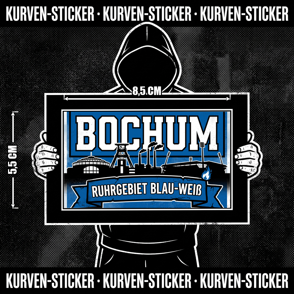 Ultra Bochum Aufkleber kaufen – Vinyl Sticker für die Kurve, wetterfest