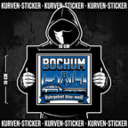 Fußball Sticker Bochum kaufen – Vinyl Sticker für die Kurve, wetterfest