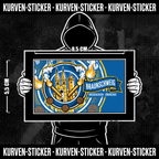 Braunschweig Ultra Aufkleber kaufen – Vinyl Sticker für die Kurve, wetterfest