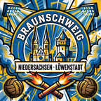 Braunschweig Fußball Aufkleber kaufen – Vinyl Sticker für die Kurve, wetterfest