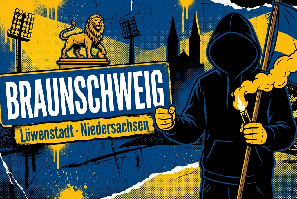 Ultra Sticker Braunschweig kaufen – Vinyl Sticker für die Kurve, wetterfest