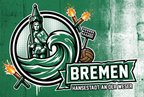 Fußball Aufkleber Bremen kaufen – Vinyl Sticker für die Kurve, wetterfest