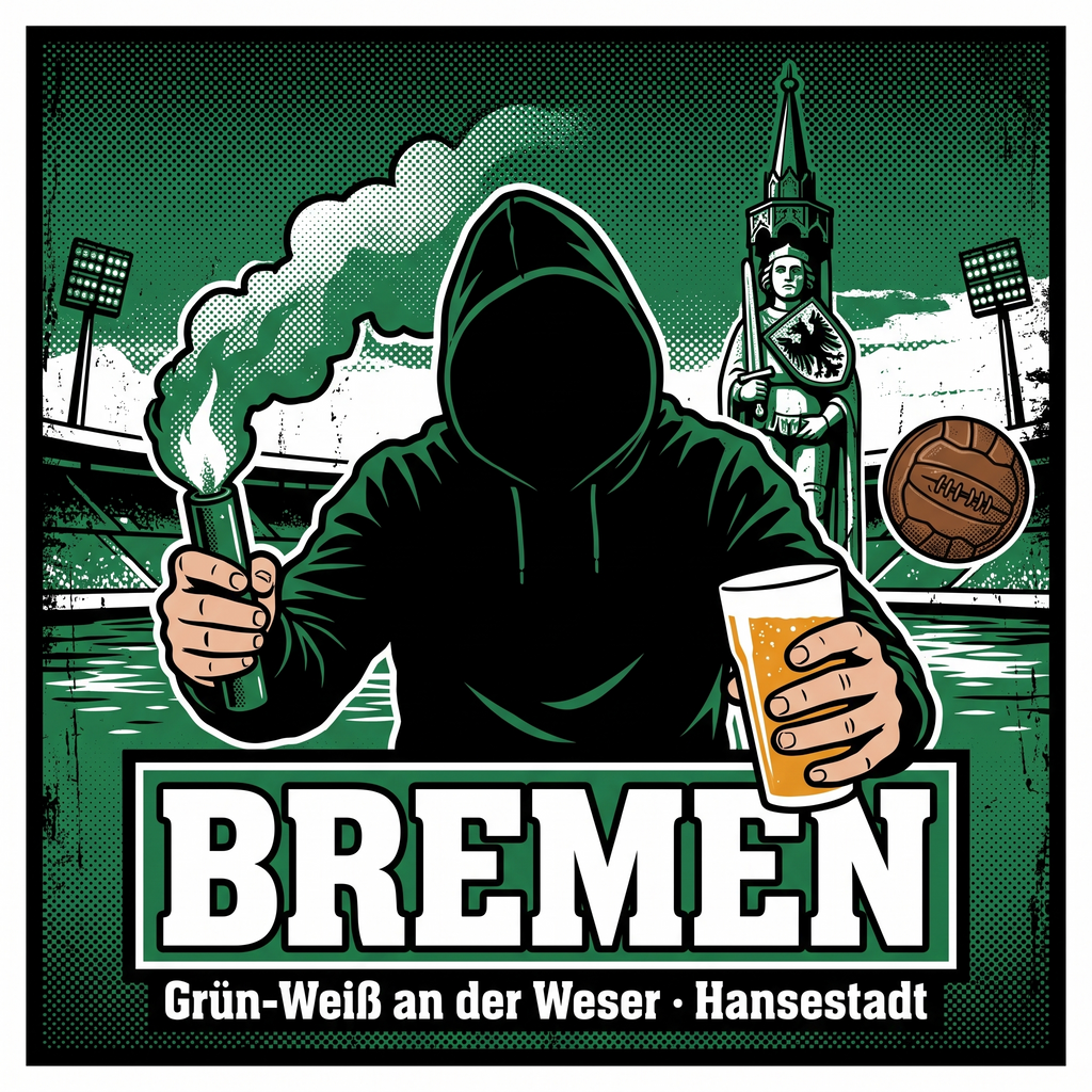 Ultra Sticker Bremen kaufen – Vinyl Sticker für die Kurve, wetterfest