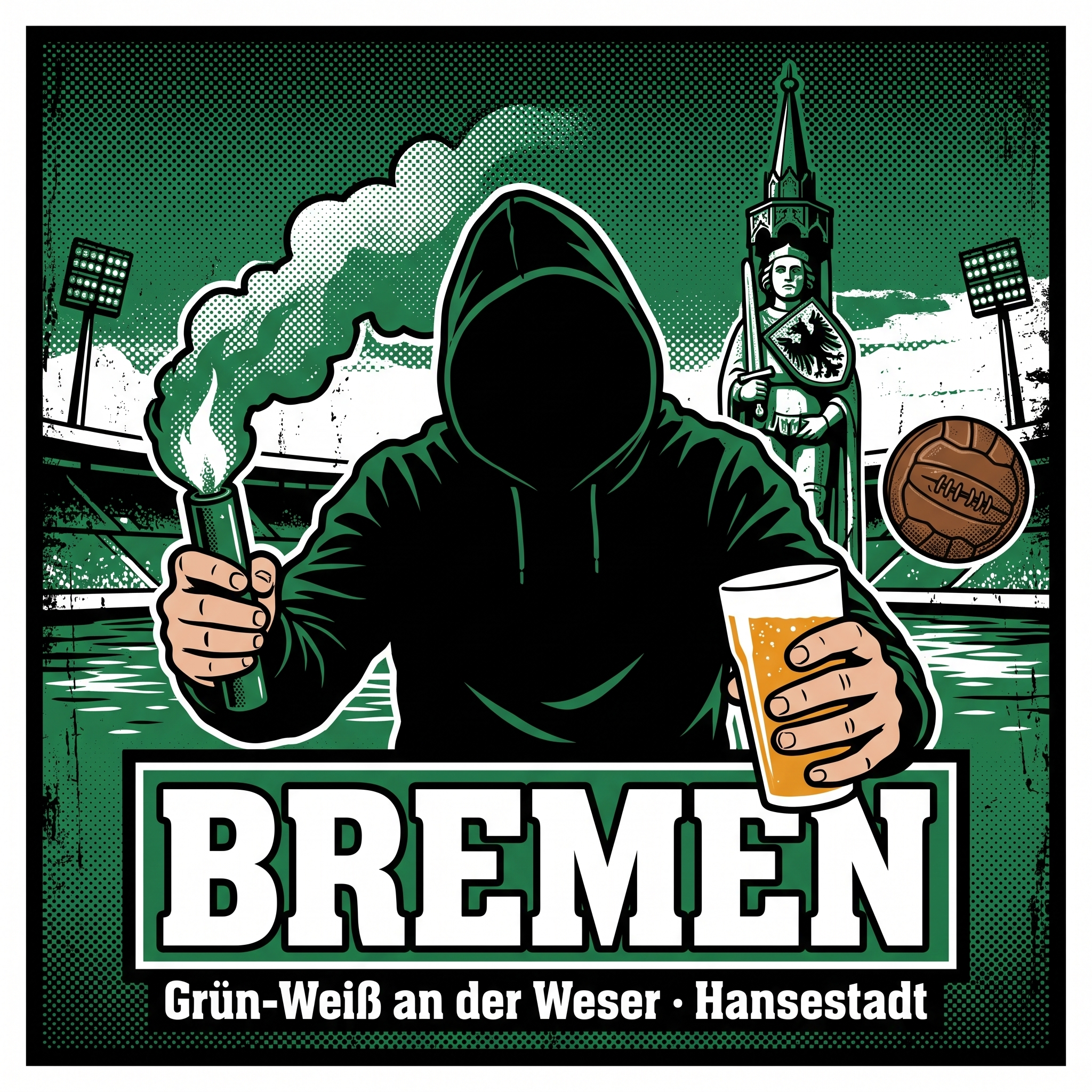 Ultra Sticker Bremen kaufen – Vinyl Sticker für die Kurve, wetterfest