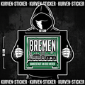 Bremen Ultra Aufkleber kaufen – Vinyl Sticker für die Kurve, wetterfest