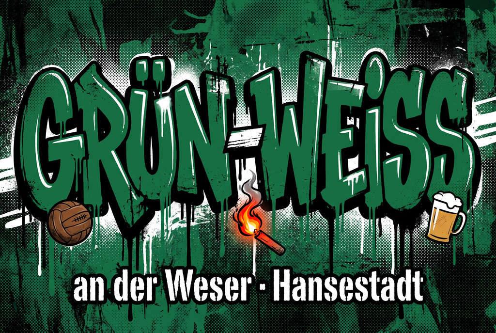 Bremen Ultra Sticker kaufen – Vinyl Sticker für die Kurve, wetterfest