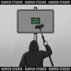 Bremen Ultra Sticker kaufen – Vinyl Sticker für die Kurve, wetterfest – mit Teleskop-Applikator