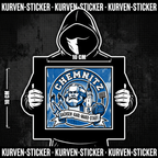 Ultra Sticker Chemnitz kaufen – Vinyl Sticker für die Kurve, wetterfest – Charakter haelt den Sticker