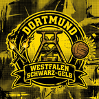 Fußball Aufkleber Dortmund kaufen – Vinyl Sticker für die Kurve, wetterfest