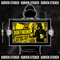 Dortmund Fußball Aufkleber kaufen – Vinyl Sticker für die Kurve, wetterfest
