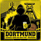 Fan Sticker Dortmund für den Block kaufen – Vinyl Sticker wetterfest