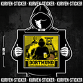 Fan Sticker Dortmund für den Block kaufen – Vinyl Sticker wetterfest