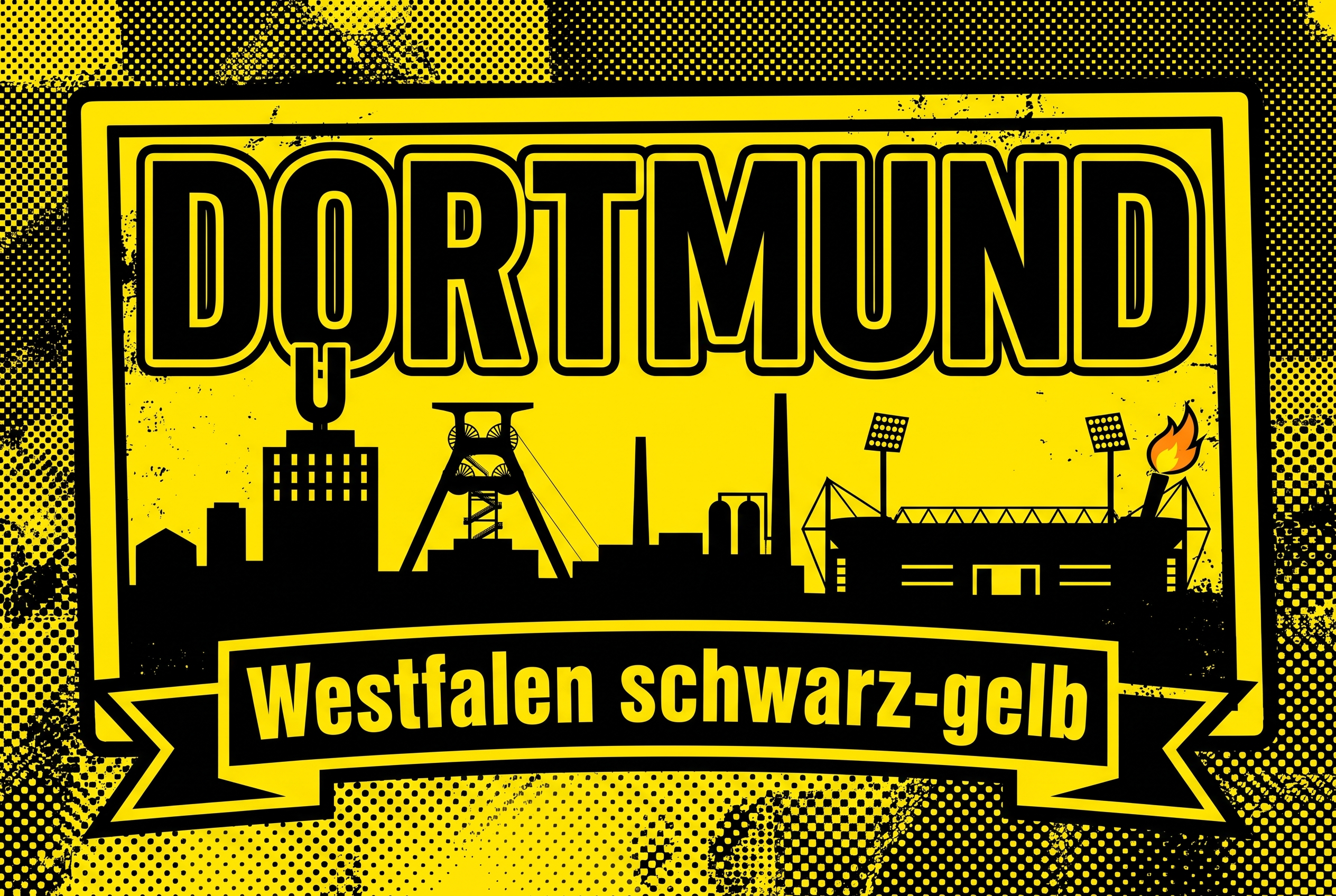 Dortmund Ultra Aufkleber kaufen – Vinyl Sticker für die Kurve, wetterfest