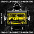 Dortmund Ultra Aufkleber kaufen – Vinyl Sticker für die Kurve, wetterfest