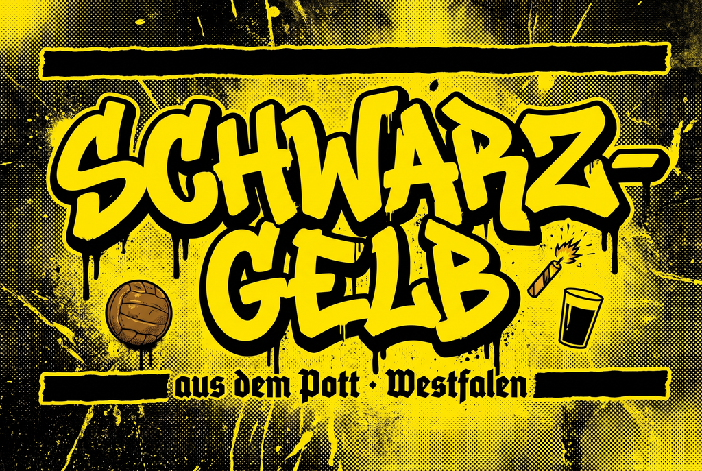 Ultra Aufkleber Dortmund kaufen – Vinyl Sticker für die Kurve, wetterfest