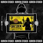 Ultra Aufkleber Dresden kaufen – Vinyl Sticker für die Kurve, wetterfest