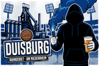 Duisburg Fußball Sticker kaufen – Vinyl Sticker für die Kurve, wetterfest