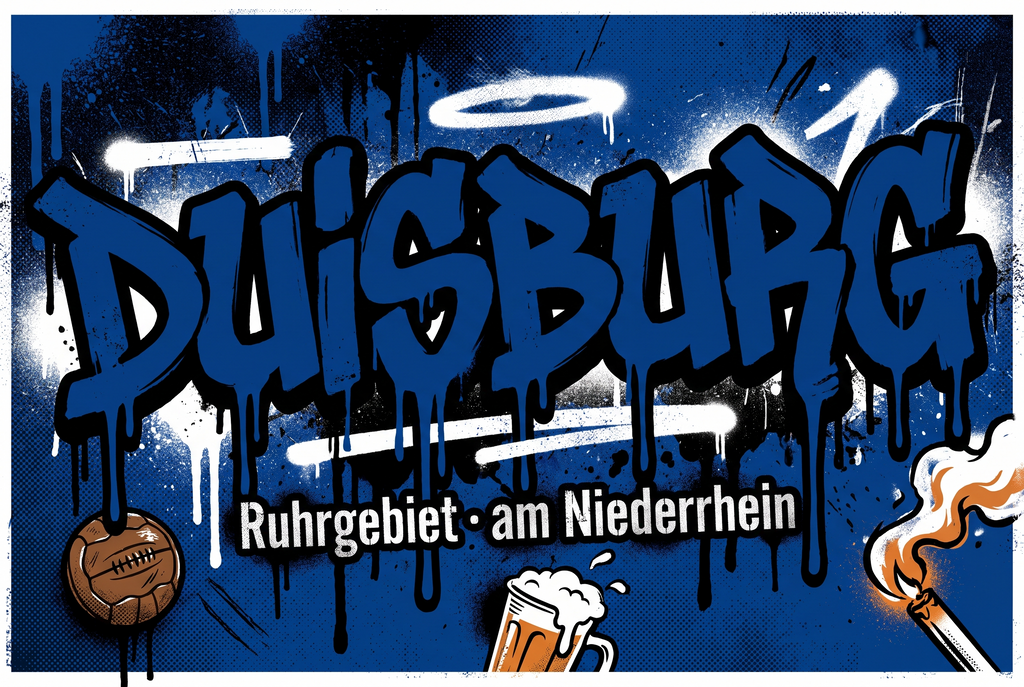 Ultra Sticker Duisburg kaufen – Vinyl Sticker für die Kurve, wetterfest