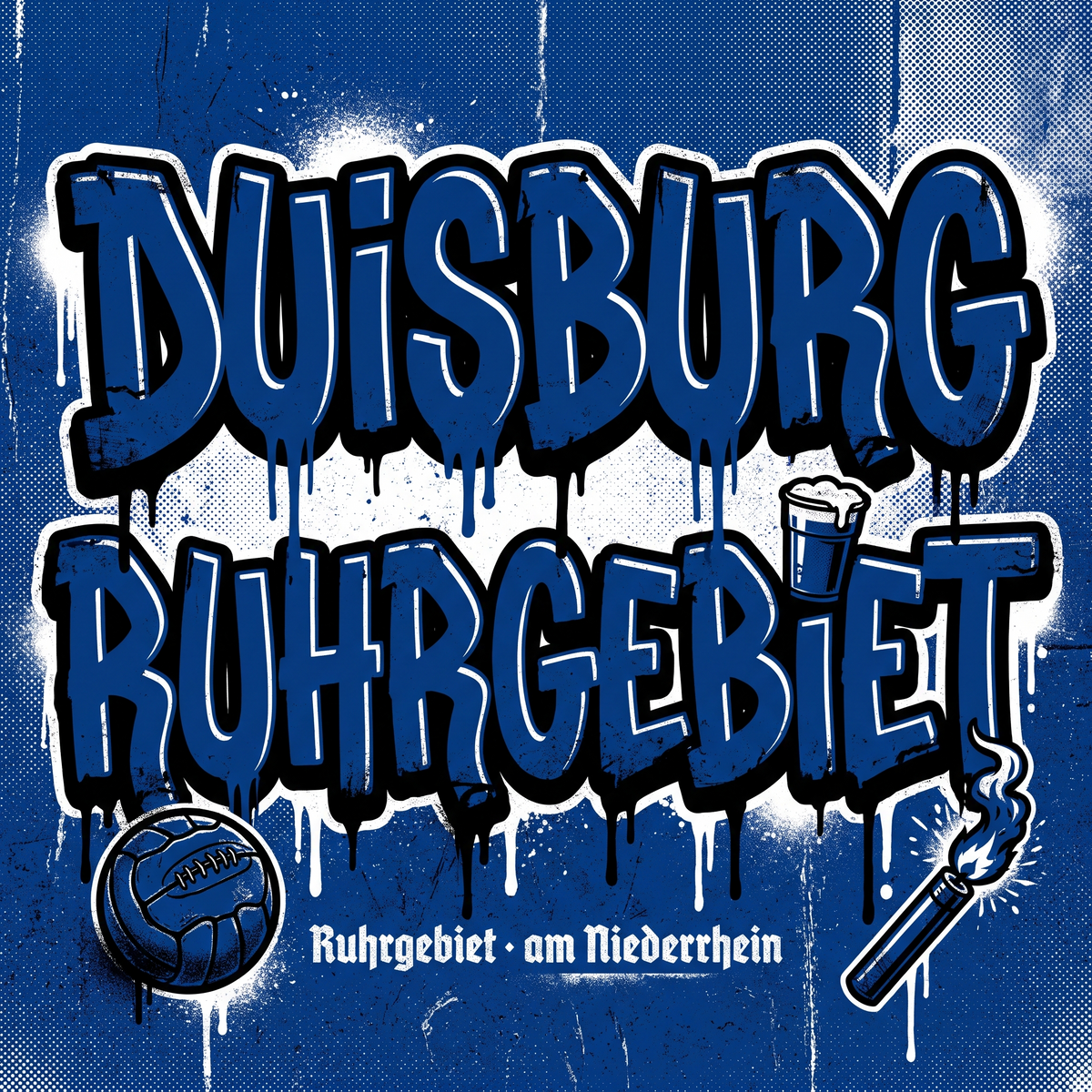 Ultra Aufkleber Duisburg kaufen – Vinyl Sticker für die Kurve, wetterfest
