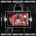 Fußball Aufkleber Essen kaufen – Vinyl Sticker für die Kurve, wetterfest