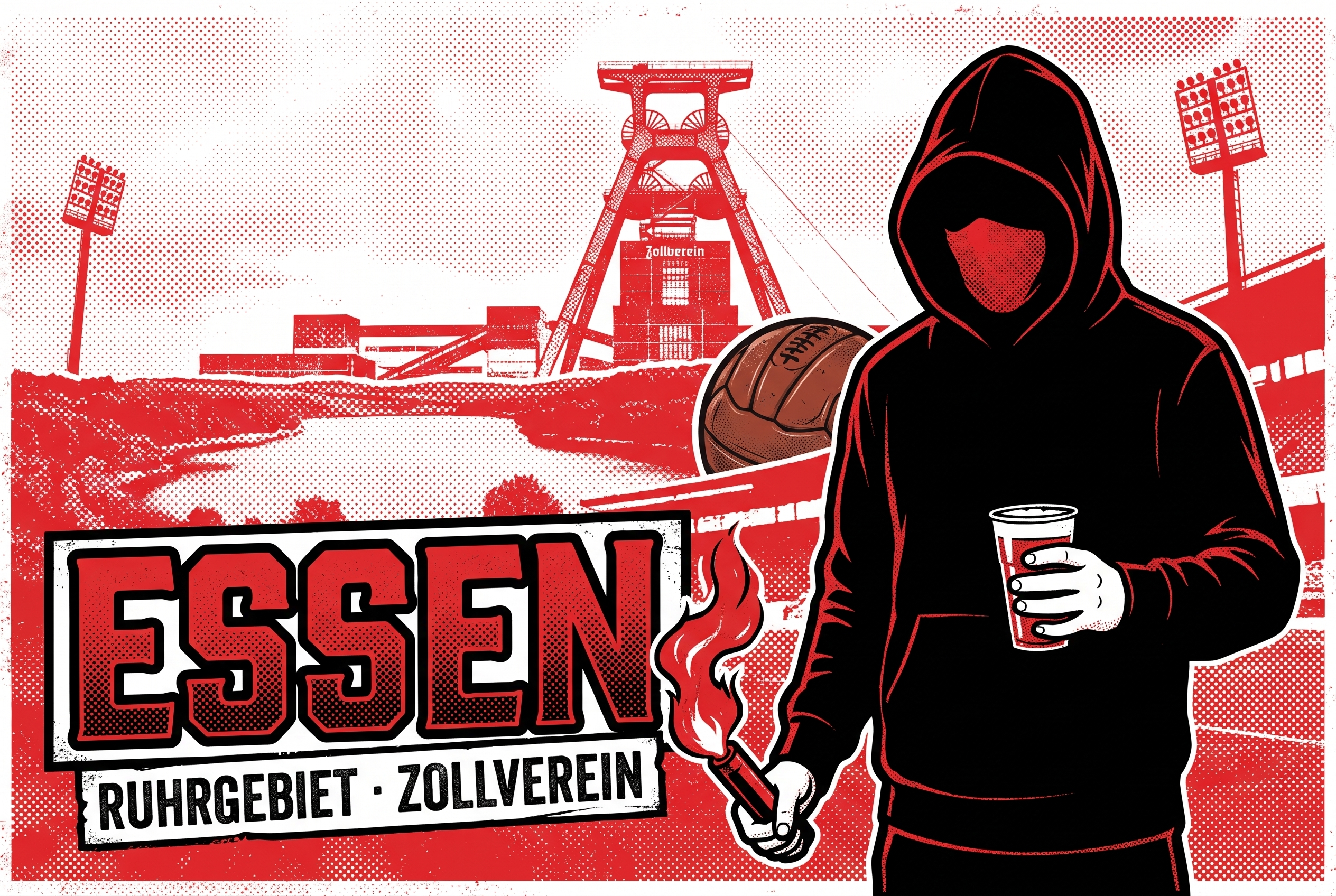 Essen Ultra Sticker kaufen – Vinyl Sticker für die Kurve, wetterfest