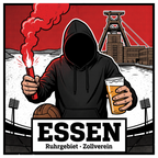 Essen Ultra Aufkleber kaufen – Vinyl Sticker für die Kurve, wetterfest