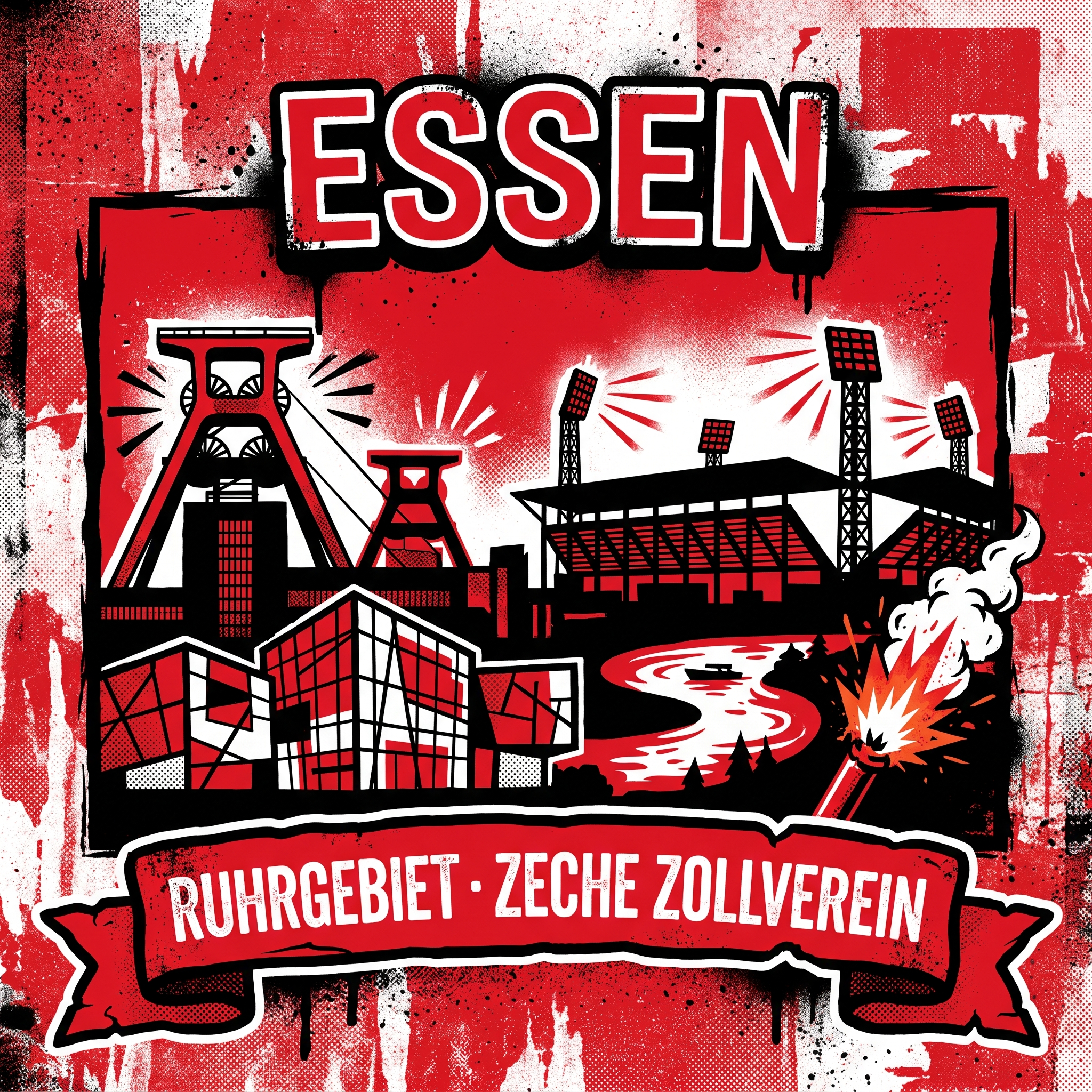 Ultra Aufkleber Essen kaufen – Vinyl Sticker für die Kurve, wetterfest
