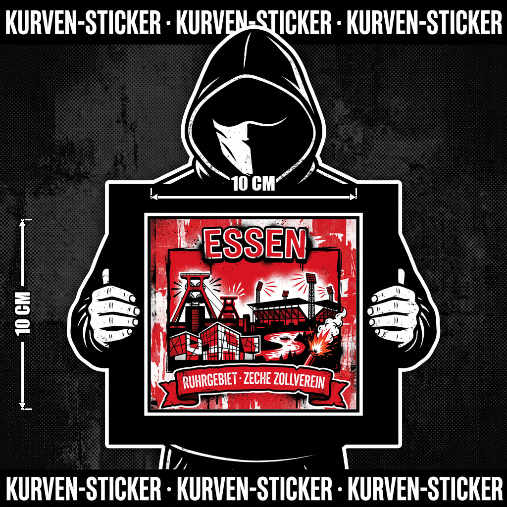 Ultra Aufkleber Essen kaufen – Vinyl Sticker für die Kurve, wetterfest