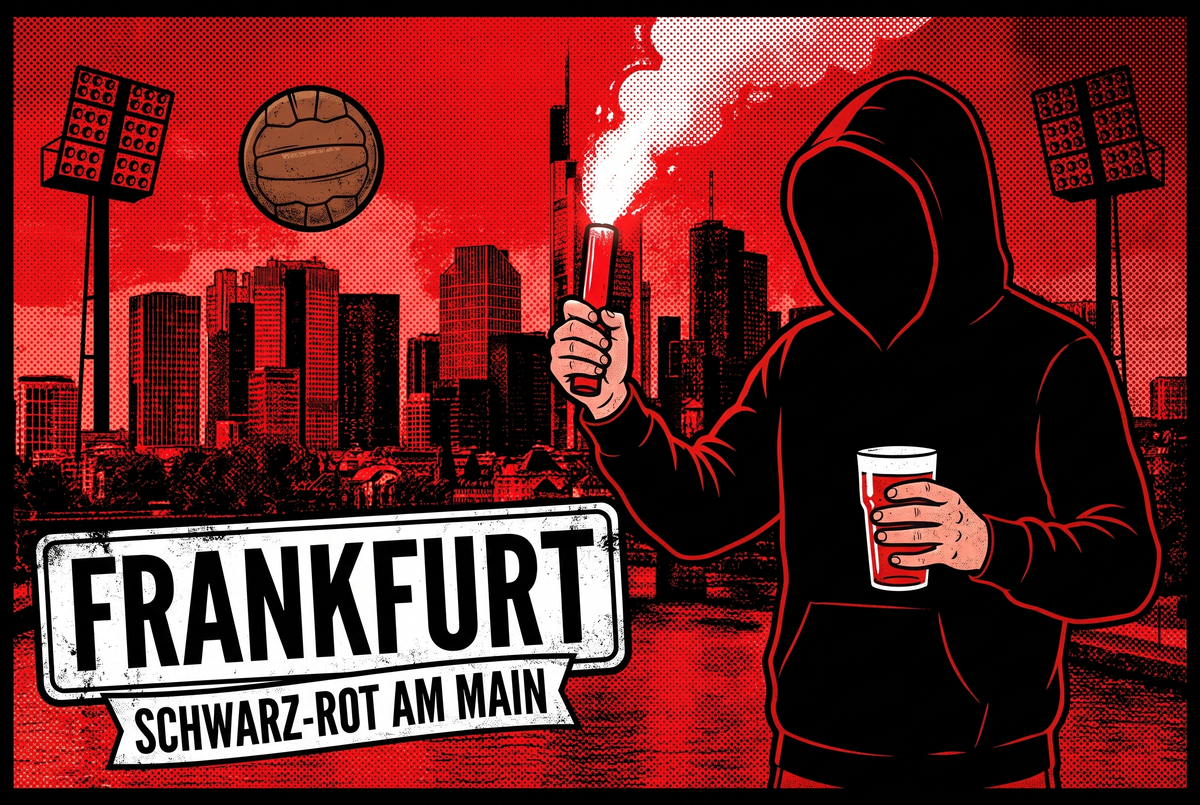 Frankfurt Ultra Sticker kaufen – Vinyl Sticker für die Kurve, wetterfest