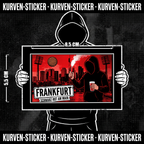 Frankfurt Ultra Sticker kaufen – Vinyl Sticker für die Kurve, wetterfest