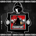 Frankfurt Fan Sticker für den Block kaufen – Vinyl Sticker wetterfest