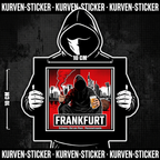 Frankfurt Fan Sticker für den Block kaufen – Vinyl Sticker wetterfest