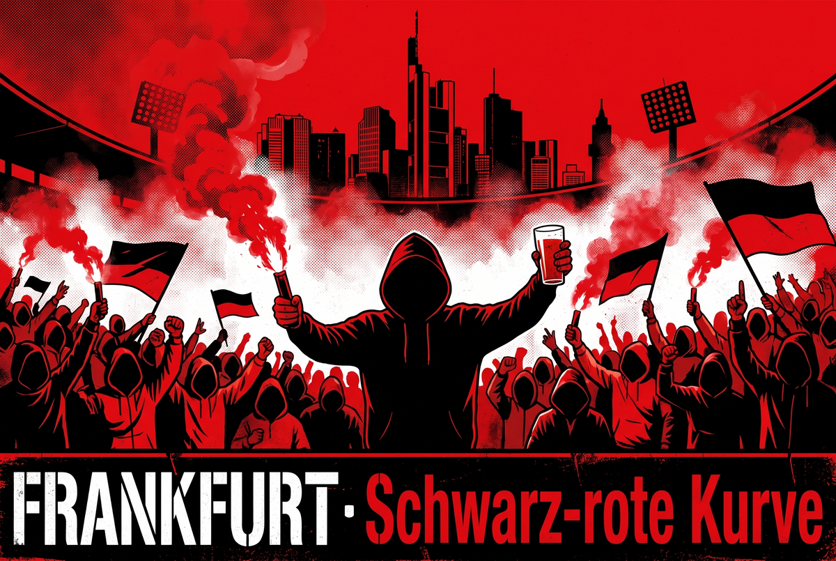 Frankfurt Fußball Sticker kaufen – Vinyl Sticker für die Kurve, wetterfest
