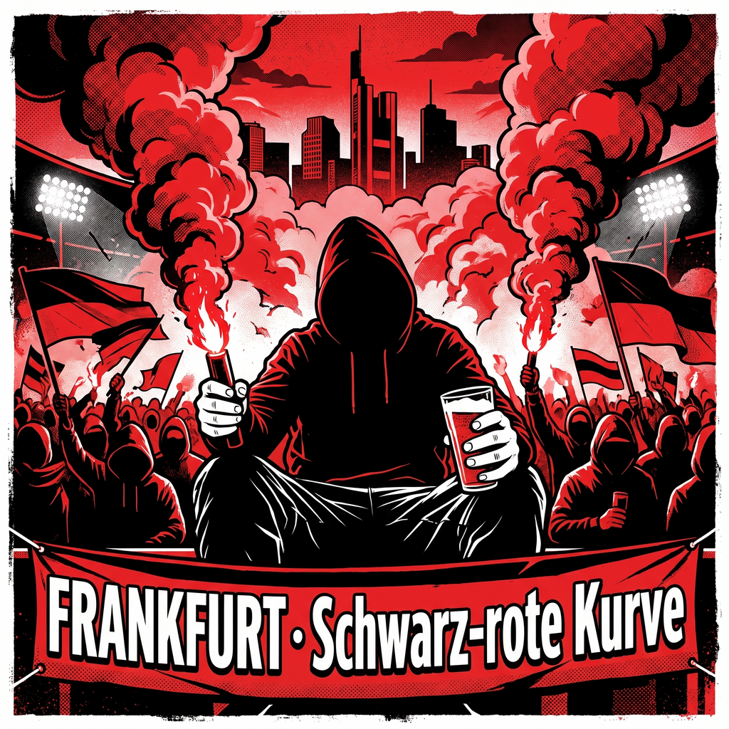 Ultra Sticker Frankfurt kaufen – Vinyl Sticker für die Kurve, wetterfest