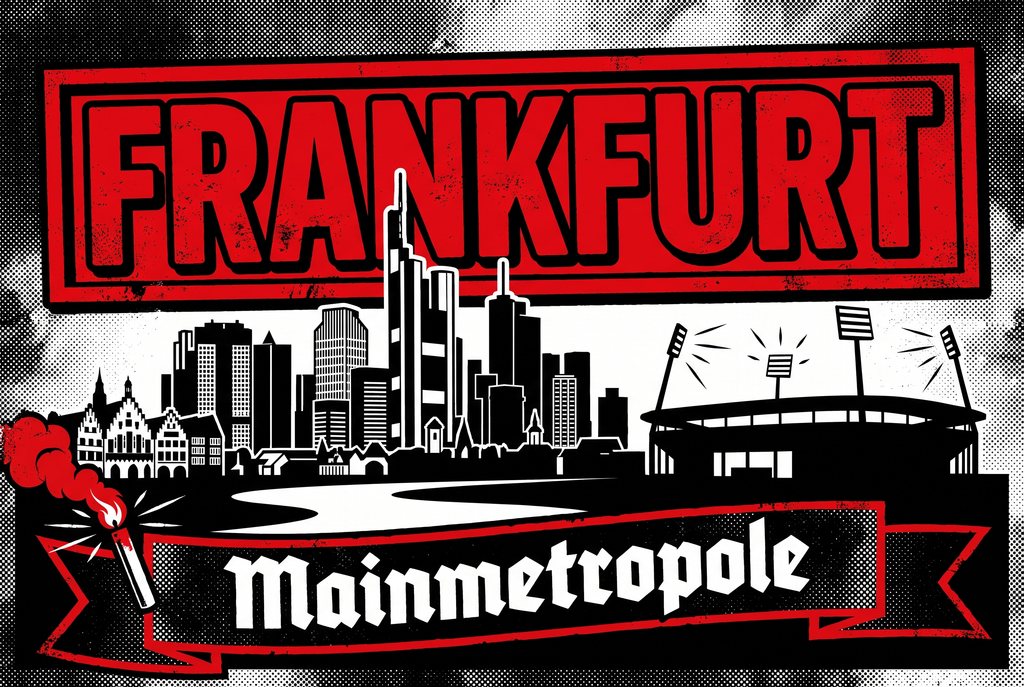 Ultra Aufkleber Frankfurt kaufen – Vinyl Sticker für die Kurve, wetterfest