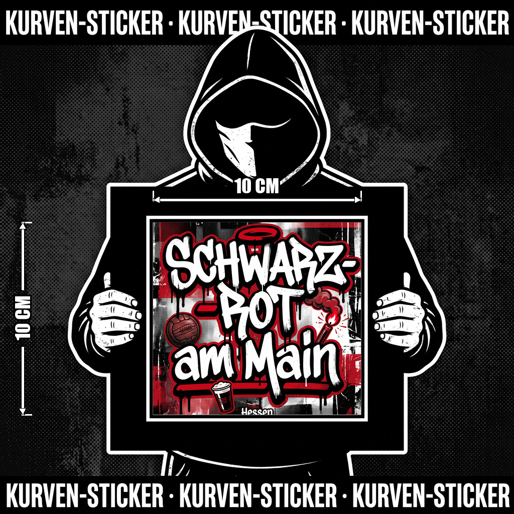 Frankfurt Ultra Aufkleber kaufen – Vinyl Sticker für die Kurve, wetterfest