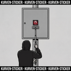 Fußball Aufkleber Freiburg kaufen – Vinyl Sticker für die Kurve, wetterfest – mit Aufkleberstab