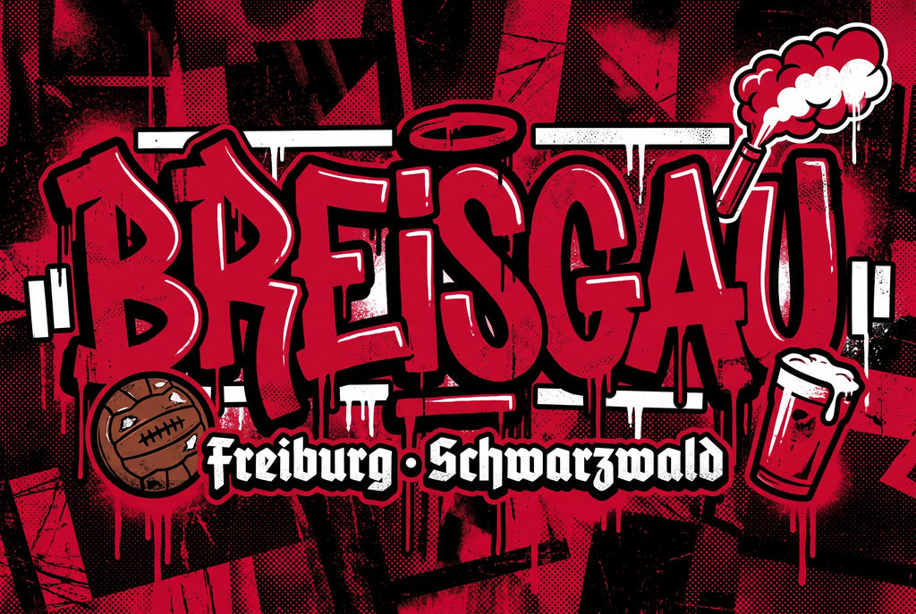 Ultra Sticker Freiburg kaufen – Vinyl Sticker für die Kurve, wetterfest